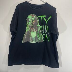 Ty Dolla $ign Endless Summer Tour T-Shirt Official Merch Green Graphic Tee L